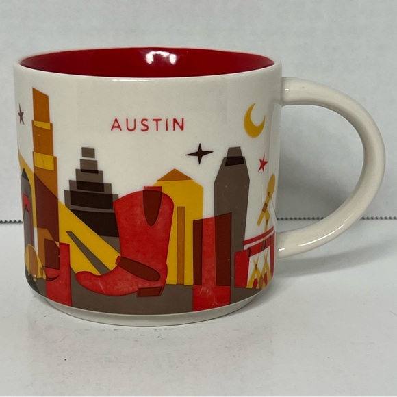 Starbucks "You Are Here" Mug | Austin, TX | 14 oz Capacity - Picture 1 of 9